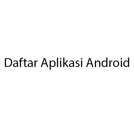 Daftar Aplikasi